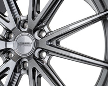 Load image into Gallery viewer, Vossen HFX-2 Hybrid Forged X Deep Hyper Black Wheel - 6x135 22x9.5 +30