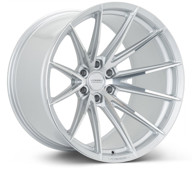 Vossen HFX-2 Hybrid Forged X Deep Silver Polished Wheel - 6x135 20x9.5 +15