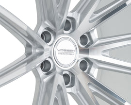 Vossen HFX-2 Hybrid Forged X Deep Silver Polished Wheel - 6x135 20x9.5 +15