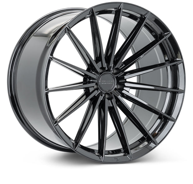Vossen HFX-4 Hybrid Forged X Deep Gloss Black Wheel - 5x130 20x11 +40