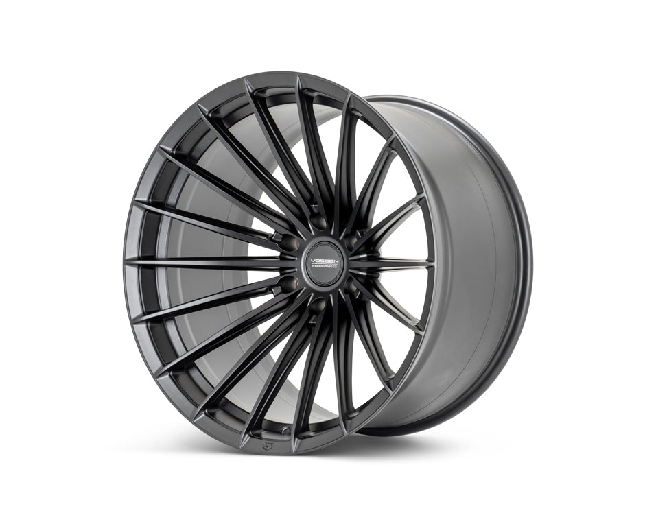 Vossen HFX-4 Hybrid Forged X Deep Satin Black Wheel - 6x130 20x9.5 +30