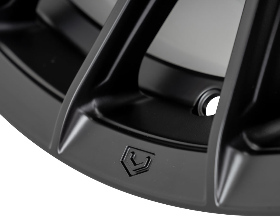 Vossen HFX-4 Hybrid Forged X Deep Satin Black Wheel - 6x130 20x9.5 +30