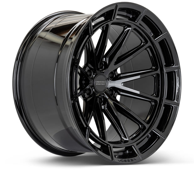 Vossen HFX-5 Hybrid Forged X Super Deep Gloss Black Wheel - 6x139.7 17x9 +0
