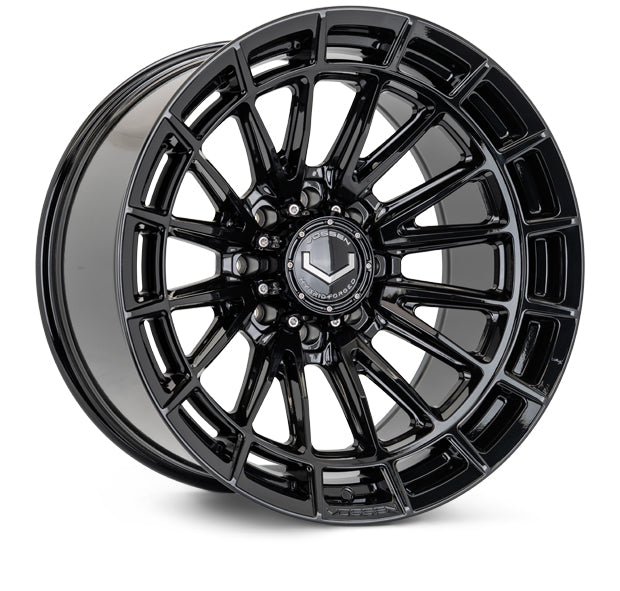 Vossen HFX-5 Hybrid Forged X Super Deep Gloss Black Wheel - 8x170 20x10 +18