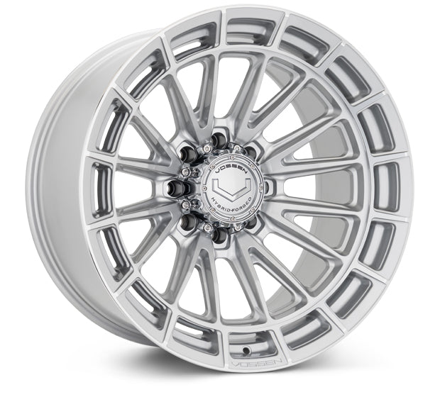 Vossen HFX-5 Hybrid Forged X Super Deep Silver Polished Wheel - 8x170 20x10 +18