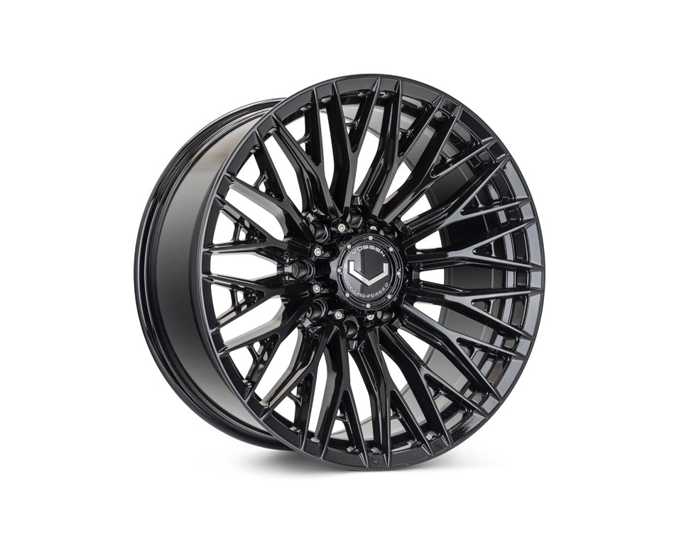 Vossen HFX-6 Hybrid Forged X Deep Gloss Black Wheel - 8x170 20x9 +18