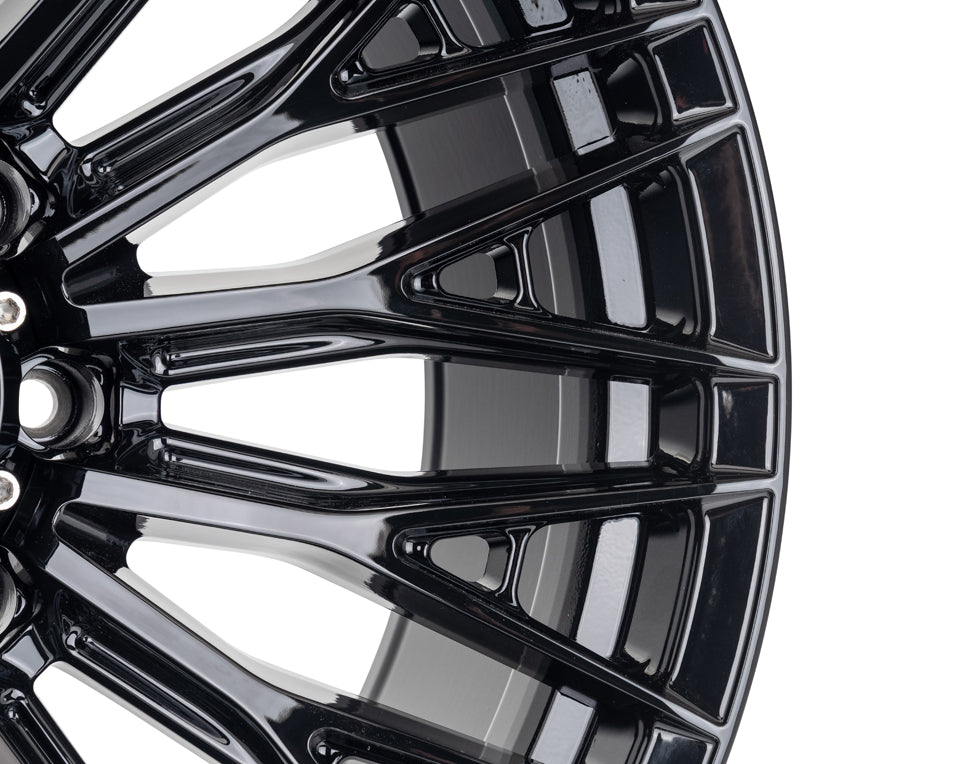 Vossen HFX-6 Hybrid Forged X Deep Gloss Black Wheel - 8x170 20x9 +18