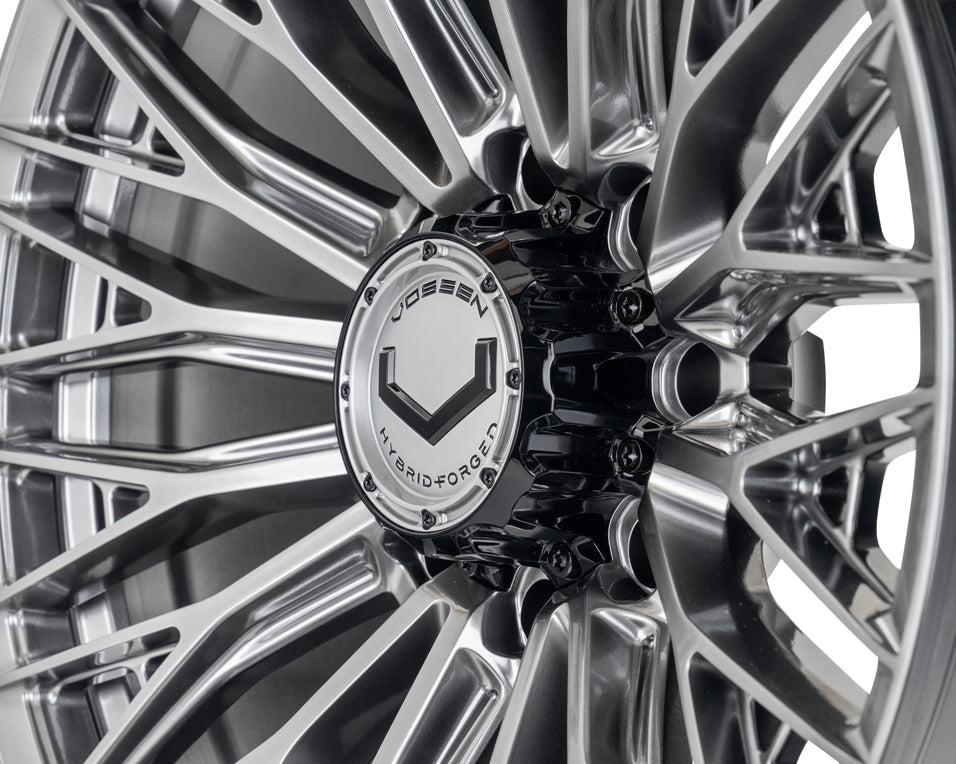Vossen HFX-6 Hybrid Forged X Deep Hyper Gunmetal Wheel - 8x180 20X9 +0