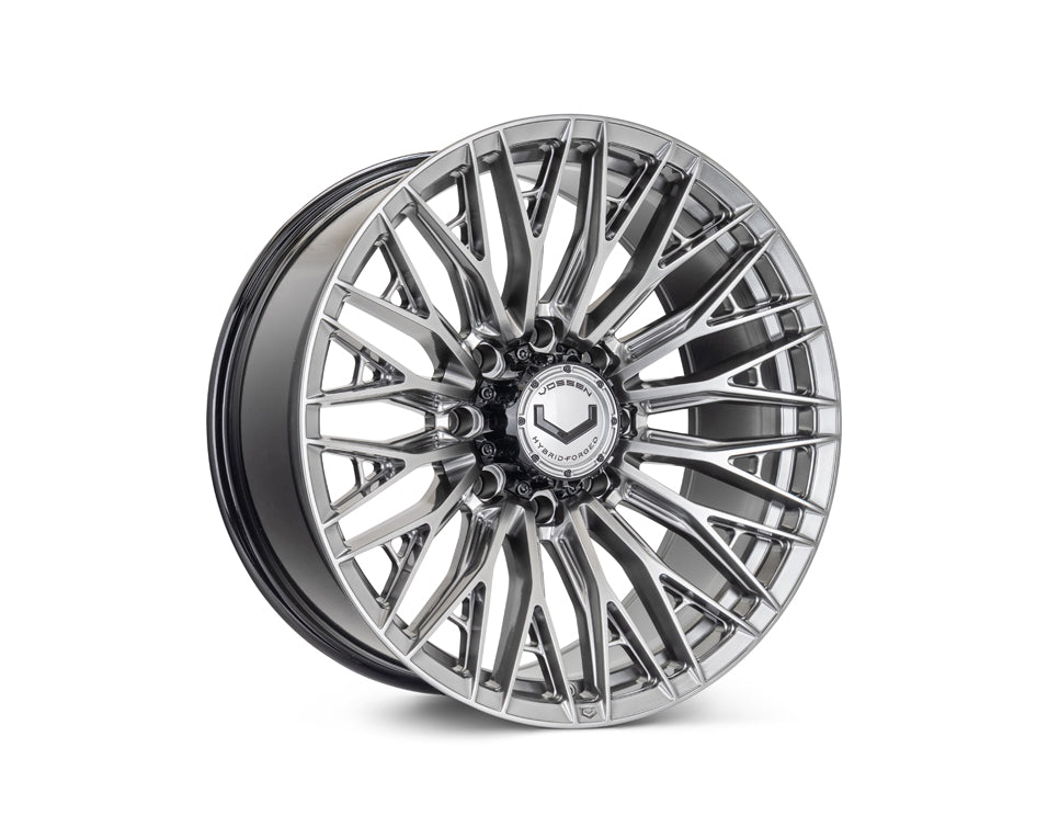 Vossen HFX-6 Hybrid Forged X Deep Hyper Gunmetal Wheel - 8x180 20X9 +0
