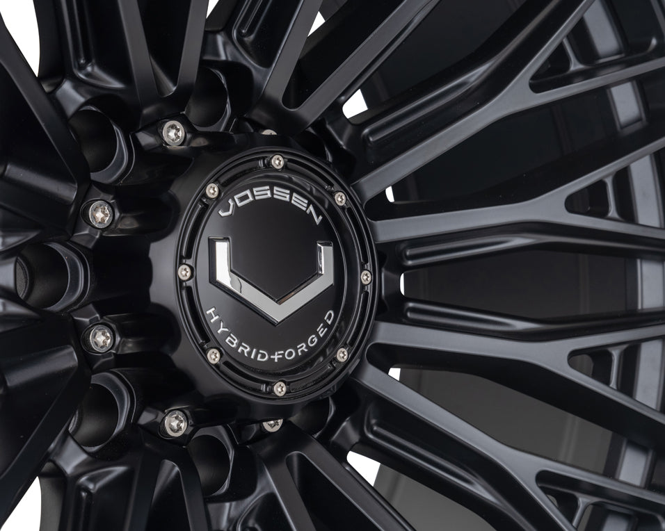 Vossen HFX-6 Hybrid Forged X Deep Satin Black Wheel - 8x180 20X9 +0