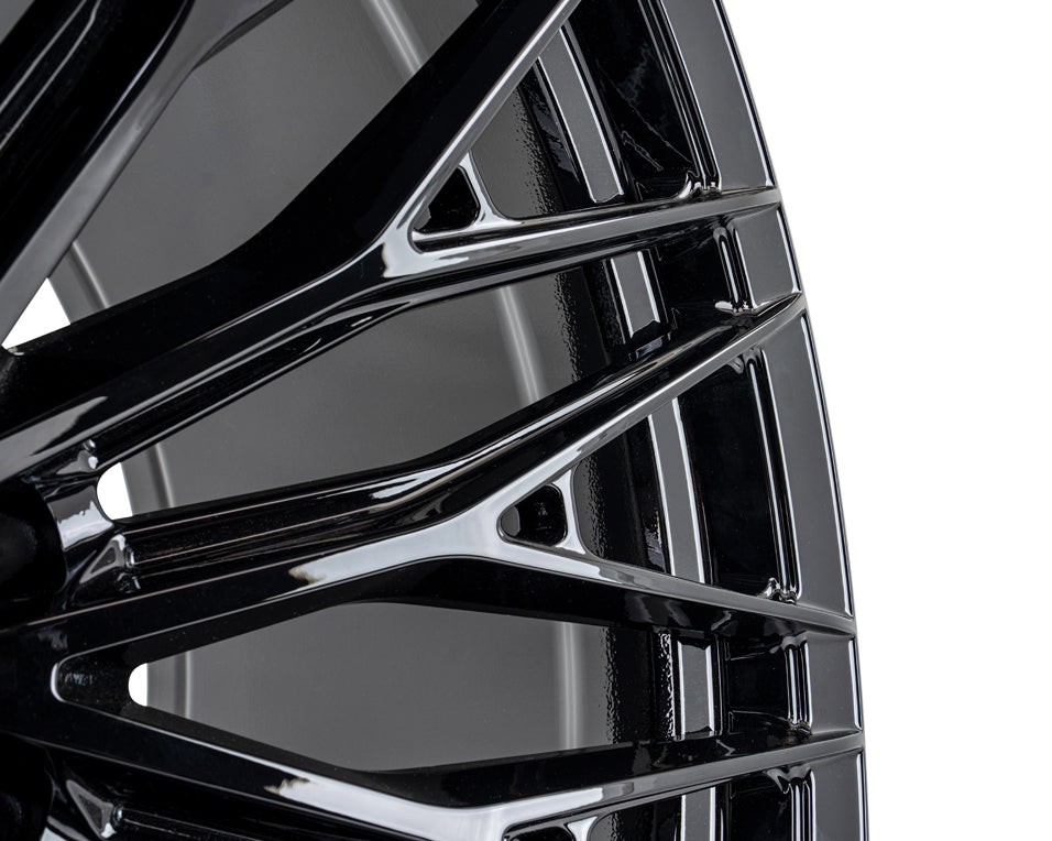 Vossen HFX-6 Hybrid Forged X Super Deep Gloss Black Wheel - 6x135 17x9 +0