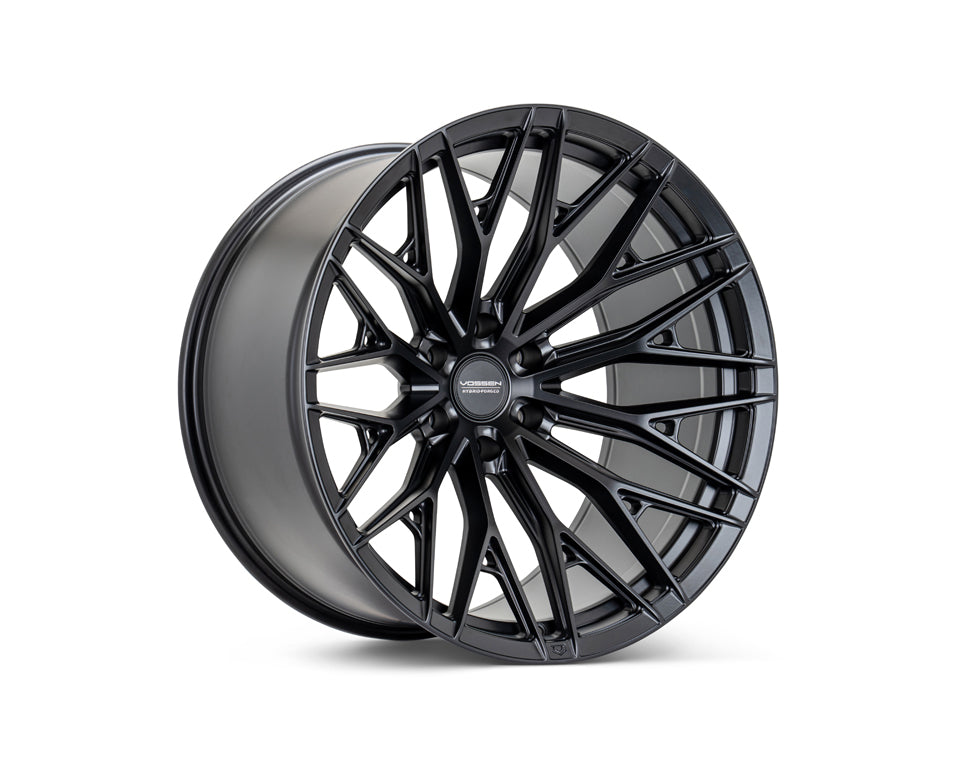 Vossen HFX-6 Hybrid Forged X Super Deep Satin Black Wheel - 6x139.7 17x9 +0
