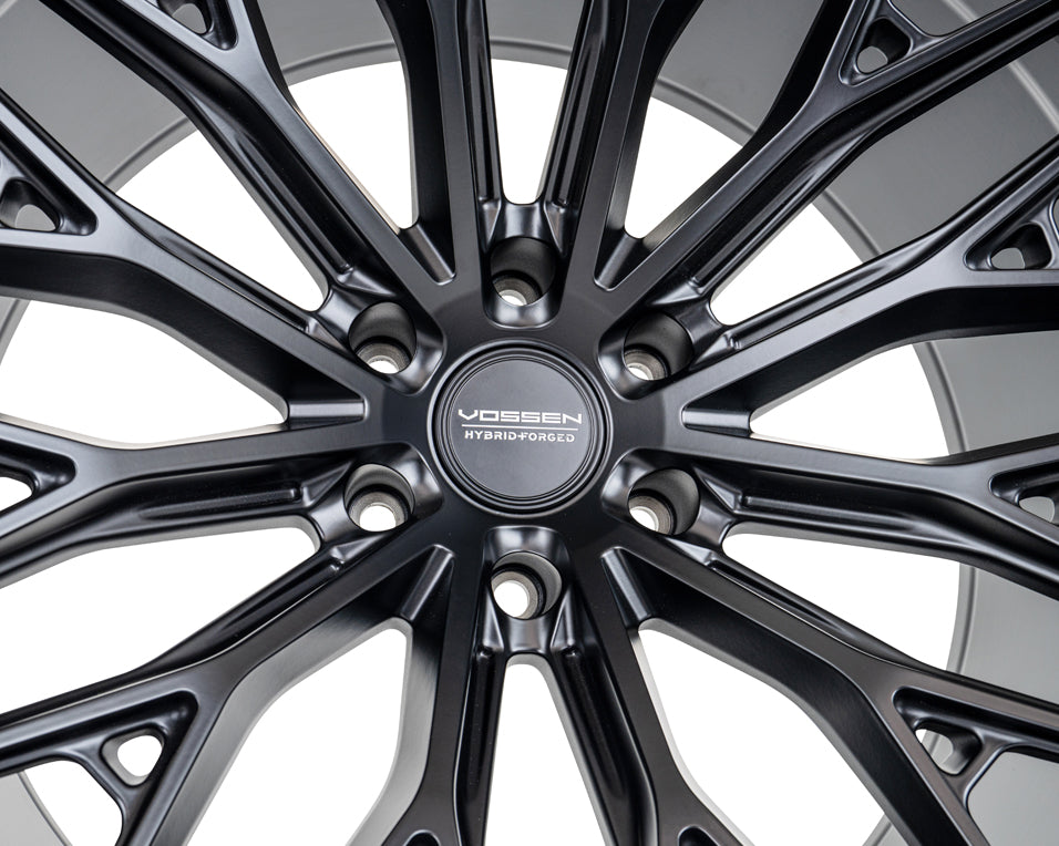 Vossen HFX-6 Hybrid Forged X Super Deep Satin Black Wheel - 6x139.7 17x9 +0