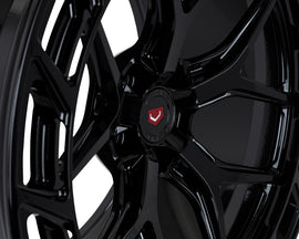 Vossen LC3-01T Forged Gloss Black Wheel - 5x120 20x10 +23 - C8 Z06 / E-RAY Front Fitment