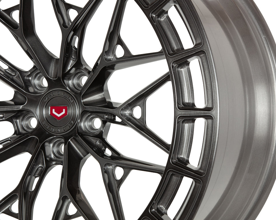 Vossen LC3-02 Forged Satin Black Wheel - Center Lock 20x9.5 +32 - 992 Turbo S Front Fitment