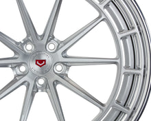 Load image into Gallery viewer, Vossen LC3-04 (3-piece) Forged Brushed Center / Polish Lip Wheel - 5x130 22x9.5 +50 - Bentley Continental Front Fitment