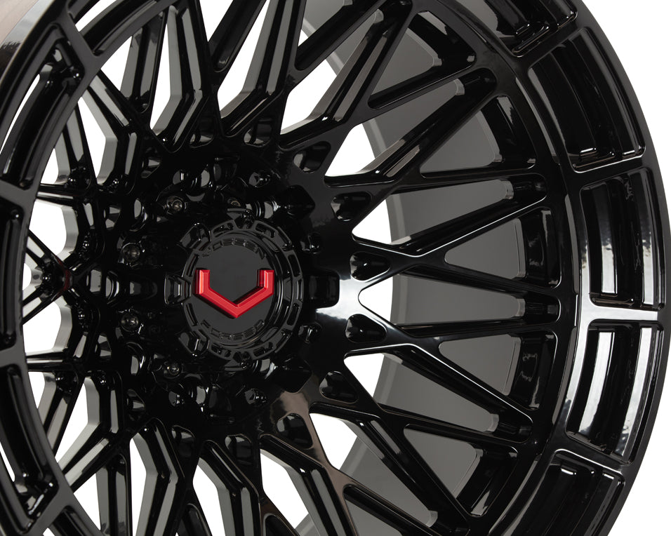 Vossen LCX-03 Forged Deep Gloss Black Wheel - 6x139.7 22x9.5 +30