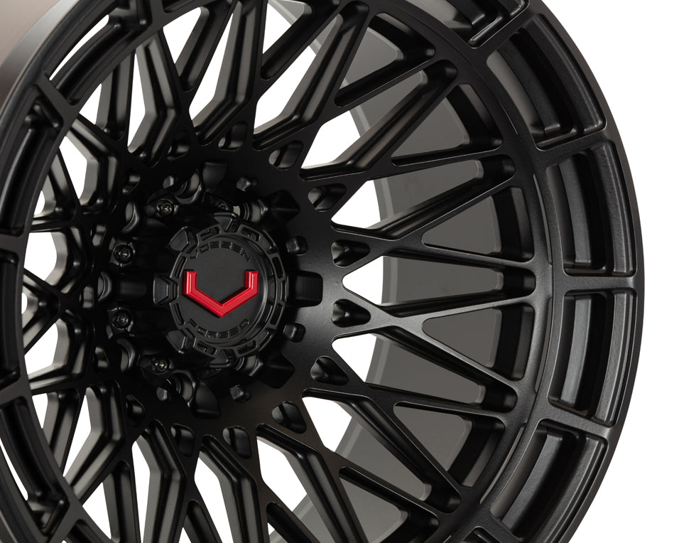 Vossen LCX-03 Forged Deep Satin Black Wheel - 6x139.7 24x14 +15