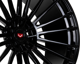 Vossen S17-04 Forged Gloss Black w/ Brickell Bronze Shield Wheel - 5x112 21x11 +50