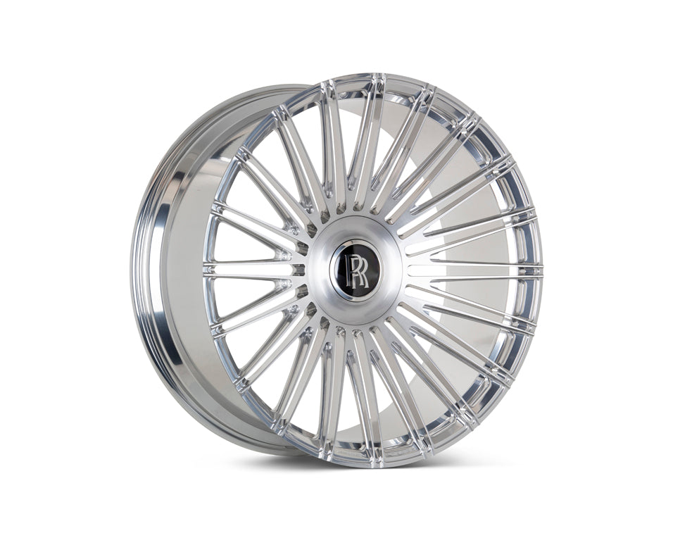 Vossen S17-14 Forged Brushed Gloss Clear Wheel Wheel w/ Cap - 5x112 21x10 +20 - BMW 7 Series G70 Rear Fitment