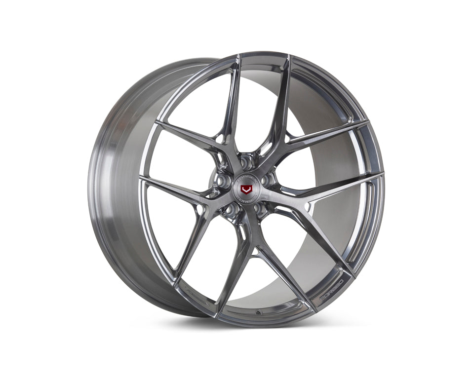 Vossen S21-01 Forged Brushed Light Smoke Wheel - 5x132 22x11.5 +24 - BMW M5 G9x Fitment