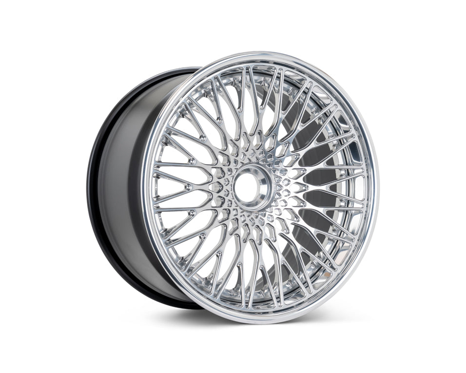 Vossen S21-01 Forged Satin Gold Center / Satin Black Outer Lip Wheel - 5x112 20x9 +30 - Lamborghini Huracán Front Fitment