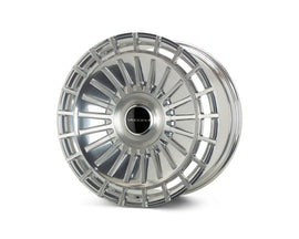 Vossen S21-12 Forged Polished Gloss Clear Wheel w/ Lincoln Floating Cap - 5x127 22x9 - 60S Continental Fitment