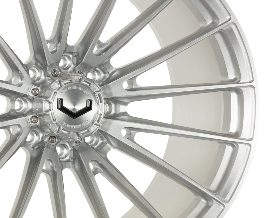 Vossen VFX-01 Forged Deep Brushed Gloss Clear Wheel - 6x135 24x10 +35