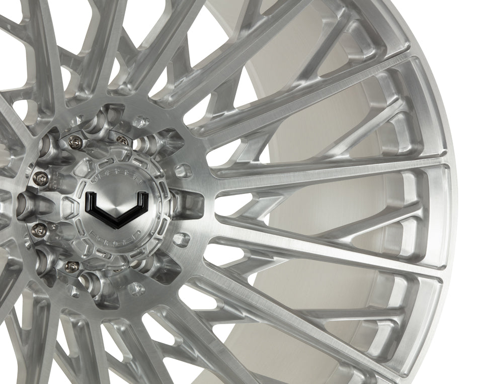 Vossen VFX-02T Forged Deep Brushed Gloss Clear Wheel - 6x139.7 24x10 +35