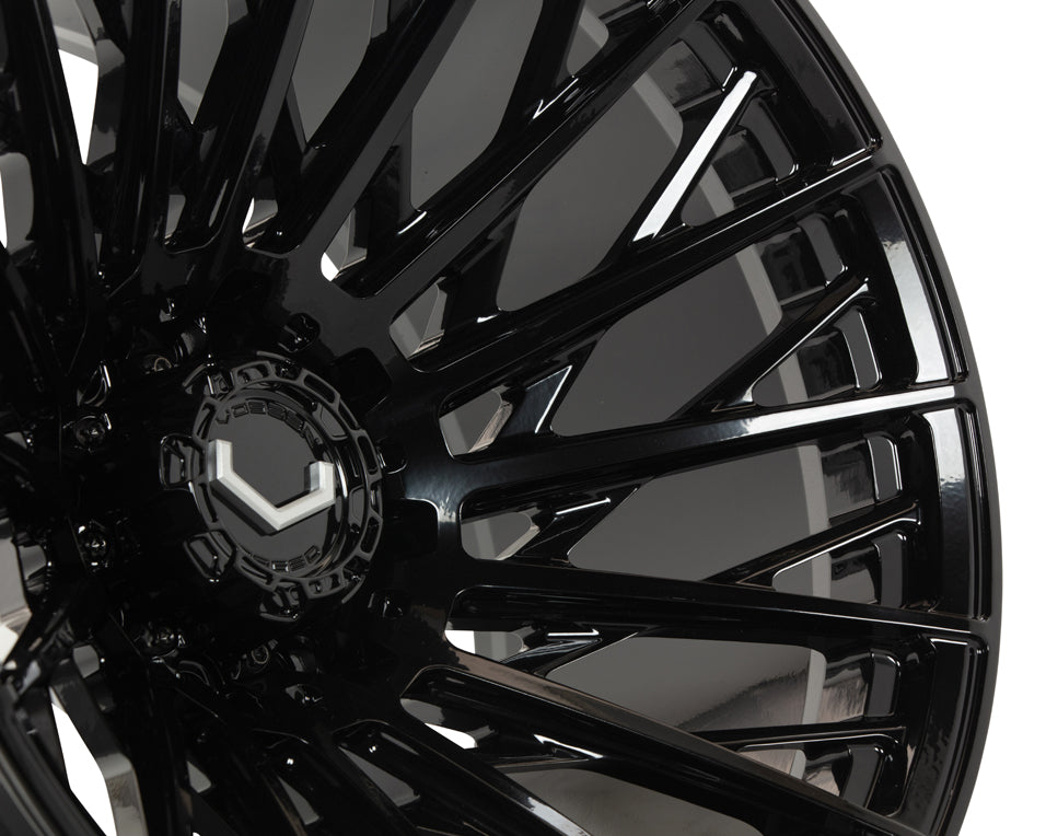 Vossen VFX-02T Forged Deep Gloss Black Wheel - 6x135 22x9.5 +20