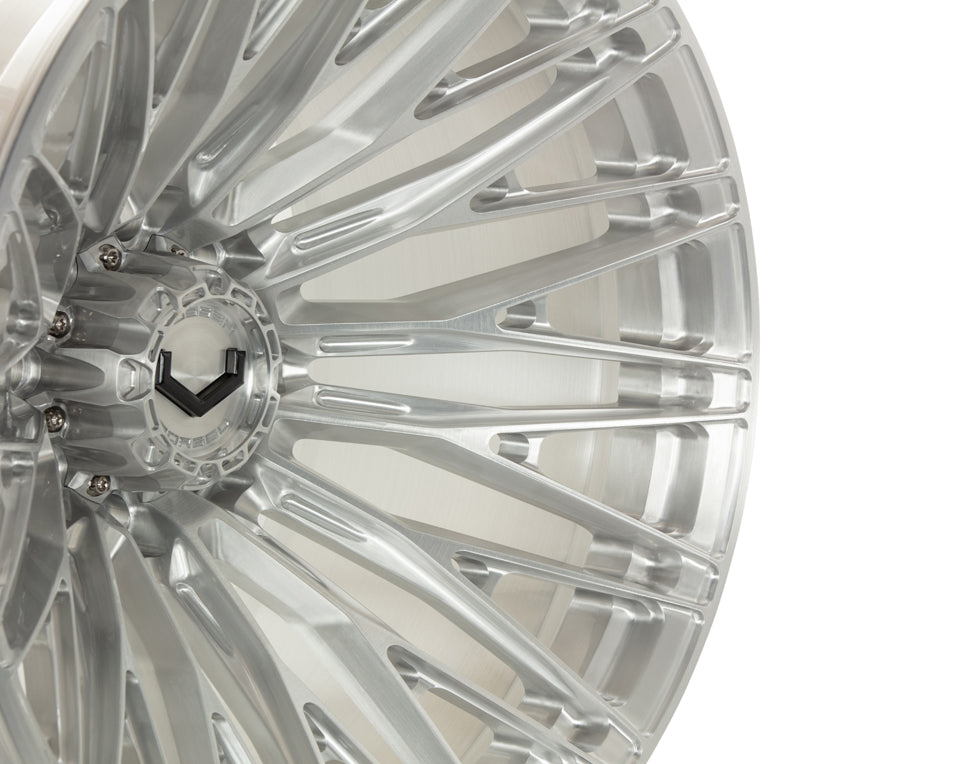 Vossen VFX-04 Forged Deep Brushed Gloss Clear Wheel - 8x180 24x10 +15