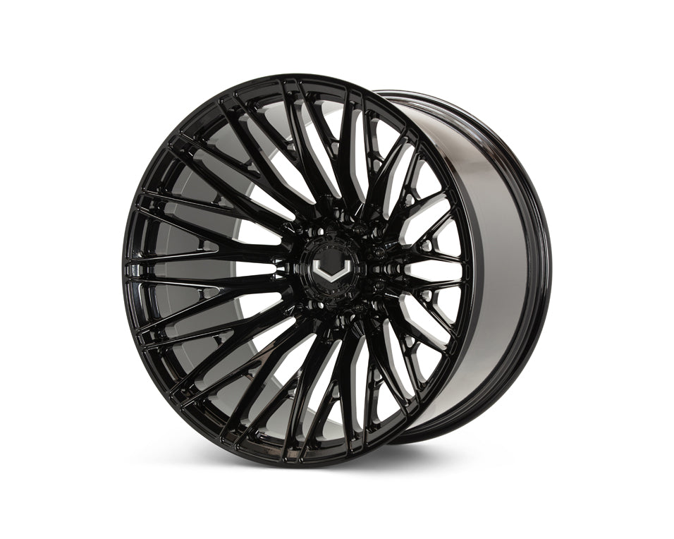 Vossen VFX-04 Forged Ultra Deep Gloss Black Wheel - 8x180 24x12 +44