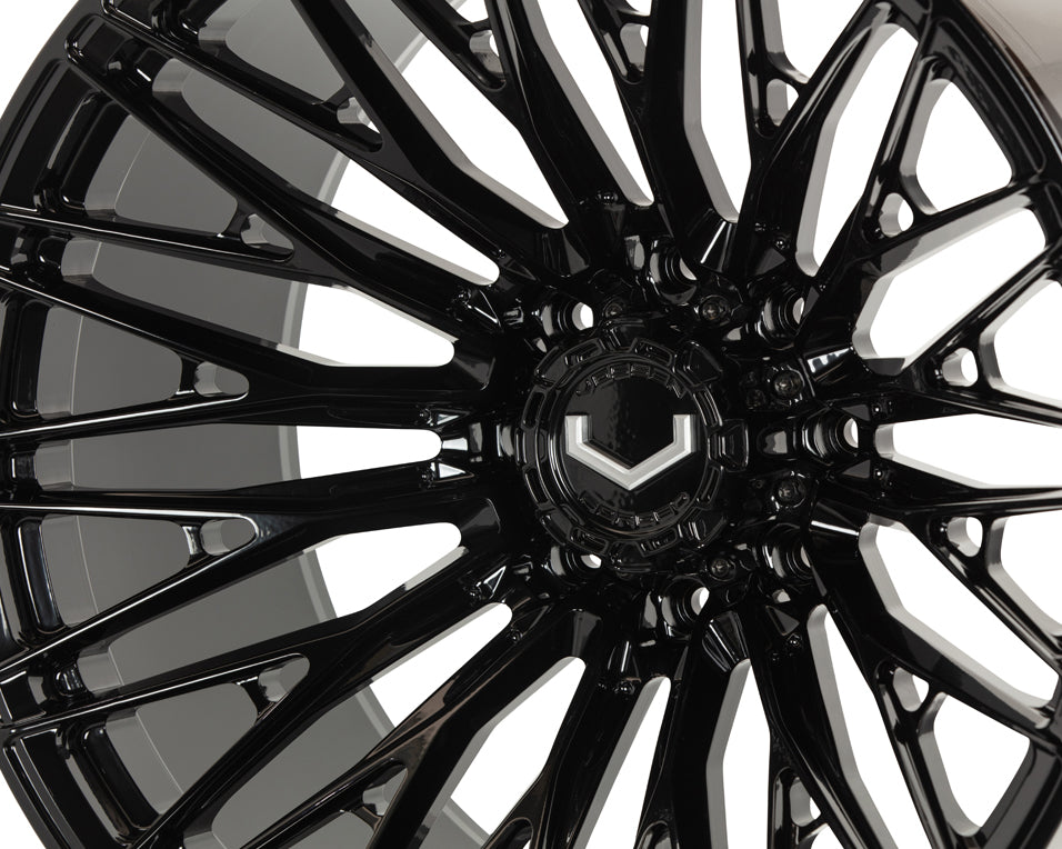 Vossen VFX-04 Forged Ultra Deep Gloss Black Wheel - 8x180 24x12 +44