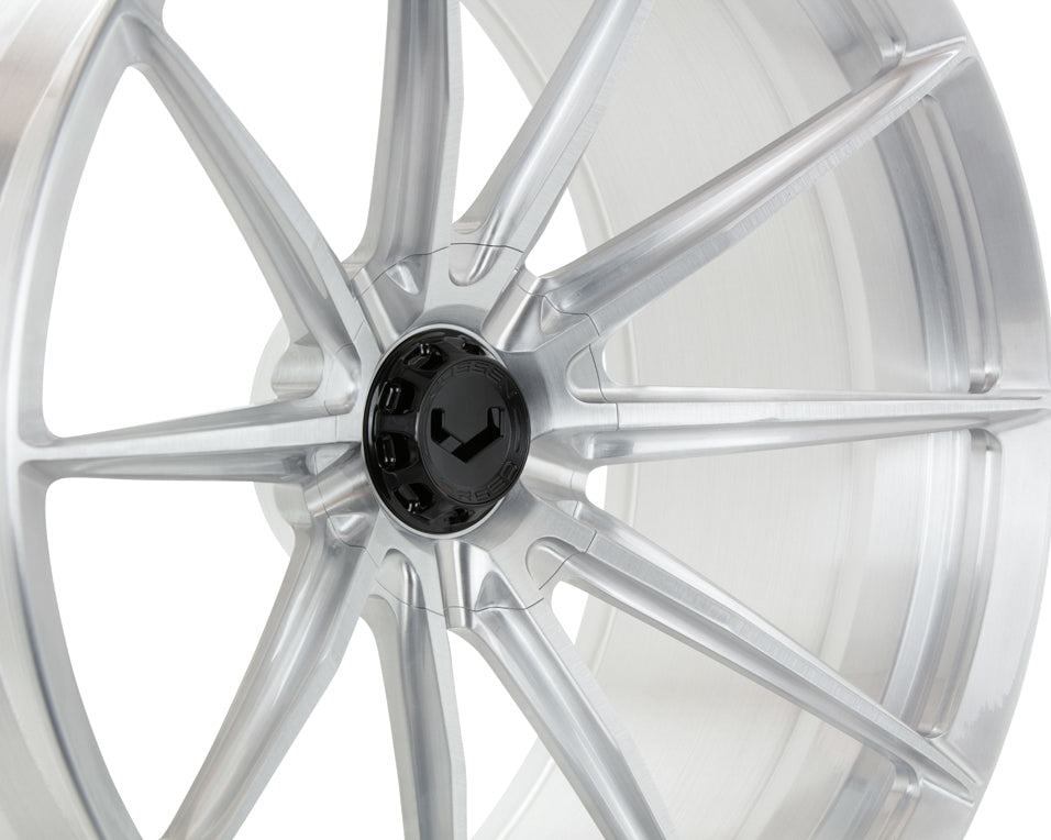 Vossen VPS-1 Forged Gloss Black Wheel w/ Exposed Lugs - 5x120 22x11 +38