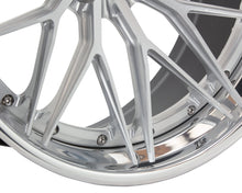 Load image into Gallery viewer, Vossen VPS-4 (3-Piece) Forged Brushed Cntr Polished Lip Raw Hardware Satin Black Wheel - 5x112 21x12.5 - McLaren 720 Fitment