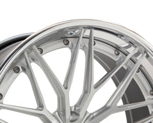 Load image into Gallery viewer, Vossen VPS-4 (3-Piece) Forged Brushed Cntr Polished Lip Raw Hardware Satin Black Wheel - 5x112 21x12.5 - McLaren 720 Fitment