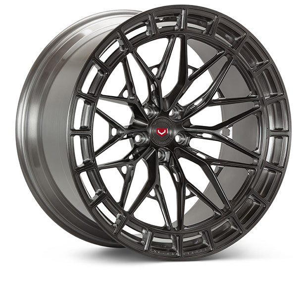 Vossen LC3-02 Forged Satin Black Wheel - Center Lock 20x9.5 +32 - 992 Turbo S Front Fitment