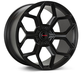Vossen X Novitec NL5-5L Forged Satin Black Wheel - 23x10.5 +21 - Lamborghini Urus Front Fitment
