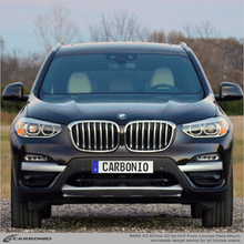 Load image into Gallery viewer, Carbonio No-Drill Front License Plate Mount - BMW X3 (G01) 2018-2021