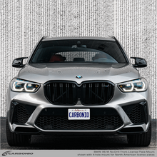 Load image into Gallery viewer, Carbonio No-Drill Front License Plate Mount - BMW X6 M (F16/G06/F96) 2015-2023
