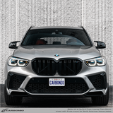 Carbonio No-Drill Front License Plate Mount - BMW X6 M (F16/G06/F96) 2015-2023