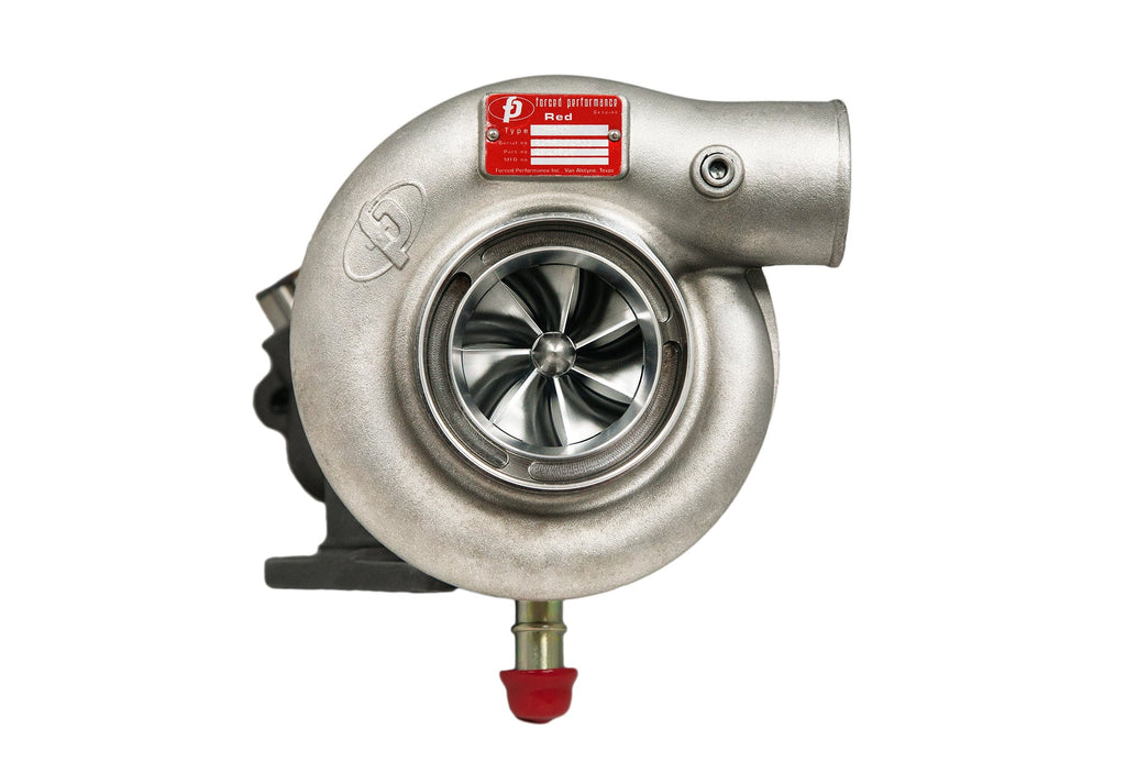 Forced Performance XR Red 79HTZ Turbocharger w/ Tial 18PSI MVI WG w/Oil Line - Subaru WRX 2002-2007 / STI 2002-2021