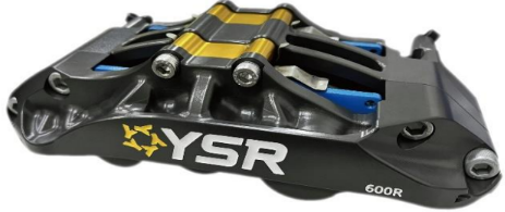 Yellow Speed Racing Front 330mm 6 Piston YS600R Competition Big Brake Kit - Acura RSX Type R 2002-2006 (DC5)