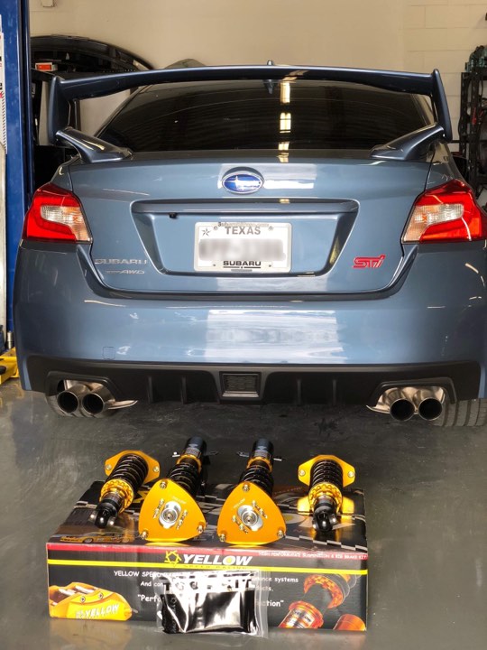 YSR Pro Sport Digressive Series Coilovers - Subaru WRX & STi (VA) 2015-2021