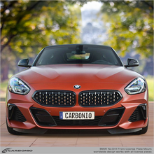 Load image into Gallery viewer, Carbonio No-Drill Front License Plate Mount - BMW Z4 (G29) 2018-2026