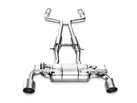 Akrapovic SS Evolution Line Cat Back w/ Carbon Tips - Nissan 370z 2009-2017