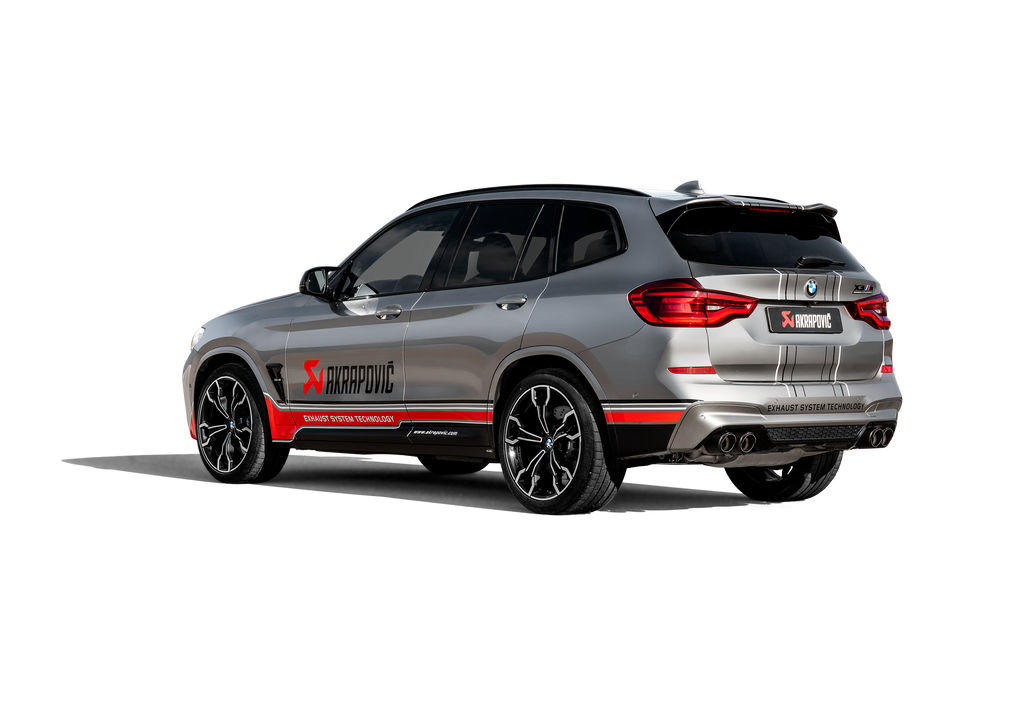 Akrapovic Titanium Slip-On Line Exhaust w/ Carbon Tips - BMW X3 M (F97) / X4 M (F98) 2020-2024