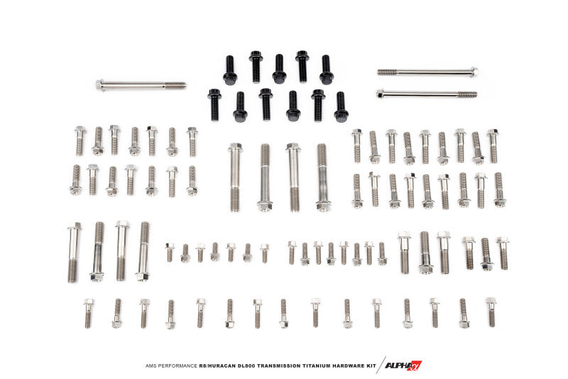 AMS Performance DL800 Transmission Titanium Hardware Kit - Audi R8 / Lamborghini Huracan 2014-2024