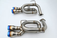 Load image into Gallery viewer, Invidia Twin Loop 3.5" Single Layer Titanium Tip Axleback Exhaust - Subaru WRX (VB) 2022+