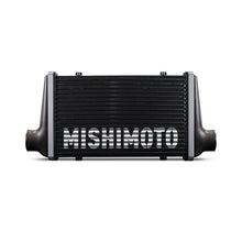 Load image into Gallery viewer, Mishimoto Universal Carbon Fiber Intercooler - Matte Tanks - 450mm Black Core - S-Flow - BK V-Band